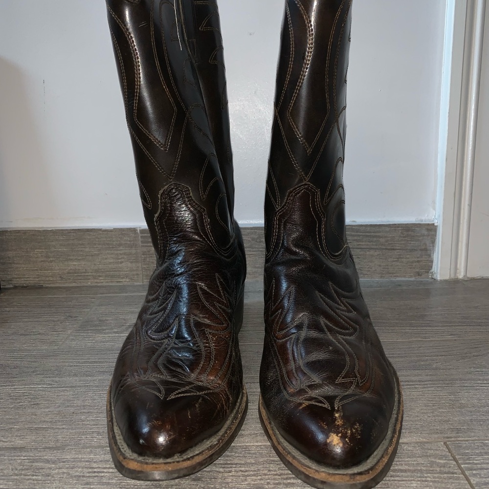 Vintage cowboy boots. Made in USA